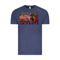 Vintage Denim Never stop lovin cowboys Vintage Tee - FaDigitalArtStudio