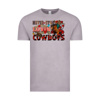 Vintage Zinc Never stop lovin cowboys Vintage Tee - FaDigitalArtStudio