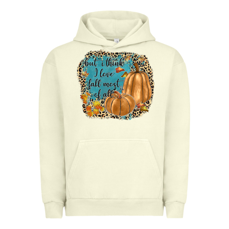 But I Think I Love Fall Most Of All Urban Hoodie by JahusDesignShop | Teevron