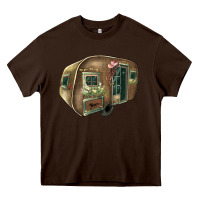 Chocolate Brown Caravan Heavy Core Tee - HowdyJamesFarm