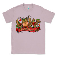 Love Christmas Reindeer Classic Tee | Teevron