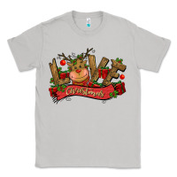 Moon Dust love christmas reindeer Classic Tee - CowGirlArtShop