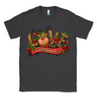 Smoke love christmas reindeer Classic Tee - CowGirlArtShop
