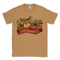 Toasted Coconut love christmas reindeer Classic Tee - CowGirlArtShop