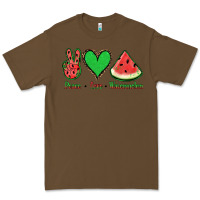 Cacao Peace Love Watermelon Premium Tee - Jasminsmagicworld