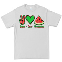Peace Love Watermelon Premium Tee | Teevron