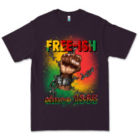 Plum free ish since 1865 juneteenth Premium Tee - CowGirlArtShop