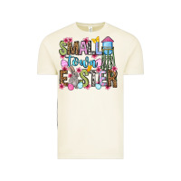 Vintage Arctic Easter Day Small town Easter Vintage Tee - OliviaCreatesArt