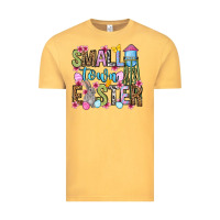 Vintage Mustard Easter Day Small town Easter Vintage Tee - OliviaCreatesArt
