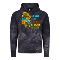 Cloud Black let all that you do be done in love Vintage Hoodie - BundleAndBundleShop