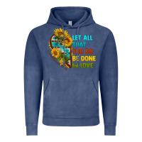 Vintage Denim let all that you do be done in love Vintage Hoodie - BundleAndBundleShop