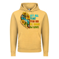 Vintage Mustard let all that you do be done in love Vintage Hoodie - BundleAndBundleShop
