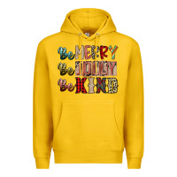 Lemon be merry be jolly be kind Premium Hoodie - SublimationCraftShop