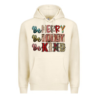 Tofu be merry be jolly be kind Premium Hoodie - SublimationCraftShop