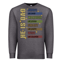 Charcoal Heather bible verses Premium Sweatshirt - JahusDesignShop