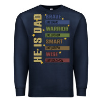 Navy bible verses Premium Sweatshirt - JahusDesignShop