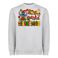 Heather Grey dear aanta define good Heavyweight Sweatshirt - AdoDesignShop