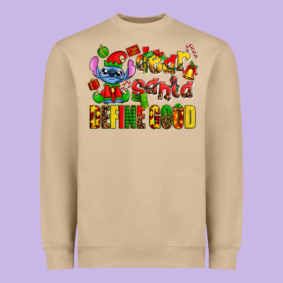 Dear Aanta Define Good Heavyweight Sweatshirt Designed By Adodesignshop