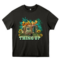 Asphalt Back that thing up Heavy Core Tee - HowdyJamesFarm