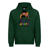 Foreset Green spooky mama Urban Hoodie - JahusDesignShop