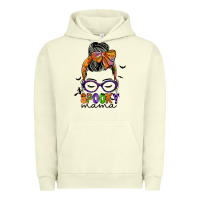 Pigment Pistachio spooky mama Urban Hoodie - JahusDesignShop