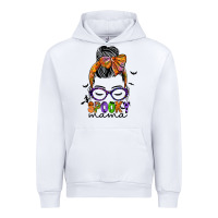 White spooky mama Urban Hoodie - JahusDesignShop
