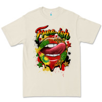 Bone free ish juneteenth lips Premium Tee - CowGirlArtShop