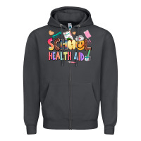 Smoke school healt aid Zipper Hoodie - AdoDesignShop