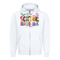 White school healt aid Zipper Hoodie - AdoDesignShop