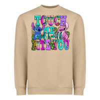 Mushroom touch me and i will bite Heavyweight Sweatshirt - AdoDesignShop
