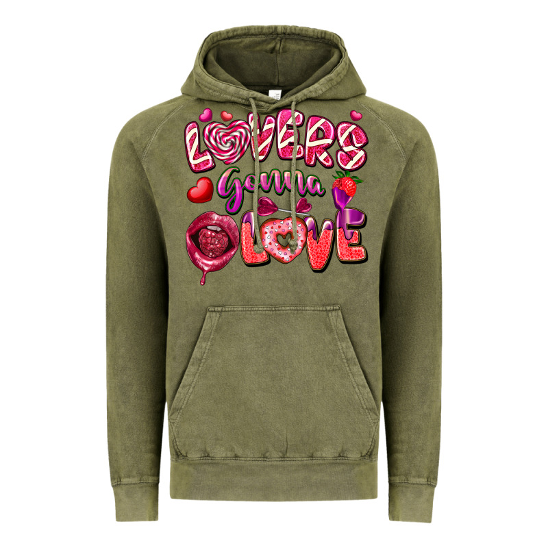 Lovers Gonna Love Vintage Hoodie by FaDigitalArtStudio | Teevron
