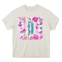 Cream respiratory therapist Heavy Core Tee - TumblerDesignByShophia