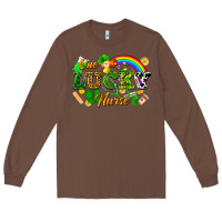 Chestnut one lucky nurse Long Sleeve Tee - FaDigitalArtStudio