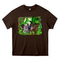 Chocolate Brown st. patricks day heifers Heavy Core Tee - RanaPortraitStore