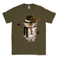 Army Green snowman gnome Classic Tee - CowGirlArtShop