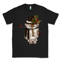 Black snowman gnome Classic Tee - CowGirlArtShop