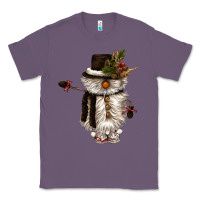 Lavender snowman gnome Classic Tee - CowGirlArtShop