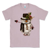 Lilac snowman gnome Classic Tee - CowGirlArtShop