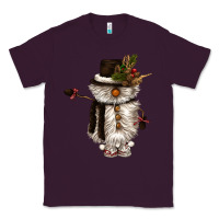 Plum snowman gnome Classic Tee - CowGirlArtShop