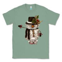 Sage snowman gnome Classic Tee - CowGirlArtShop
