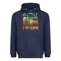 Navy honky tonk highway Heavyweight Hoodie - AdoDesignShop