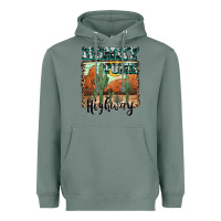 Honky Tonk Highway Heavyweight Hoodie | Teevron