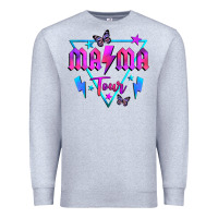 Heather Grey mama tour front Premium Sweatshirt - JahusDesignShop