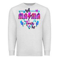 Oatmeal Heather mama tour front Premium Sweatshirt - JahusDesignShop