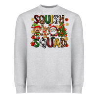 Heather Grey squish squad Heavyweight Sweatshirt - AdoDesignShop