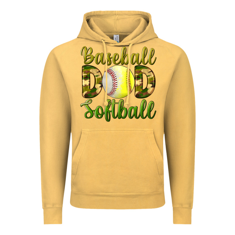 Baseball Dad Softball Vintage Hoodie by BundleAndBundleShop | Teevron