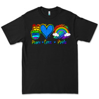 Black Peace Love Pride Premium Tee - Jasminsmagicworld