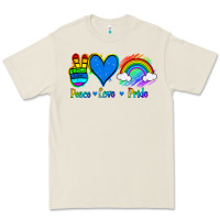 Bone Peace Love Pride Premium Tee - Jasminsmagicworld