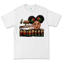 White i am melanin princess black peekaboo Premium Tee - CowGirlArtShop