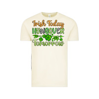 Vintage Arctic St. Patrick's Irish today hungover tomorrow Vintage Tee - OliviaCreatesArt